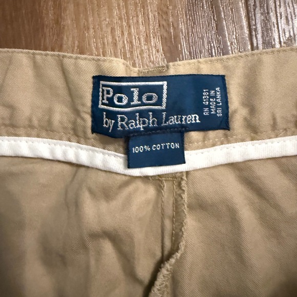 NWT Polo Ralph Lauren The Prospect Short Beige Sz 42 - Picture 5 of 11
